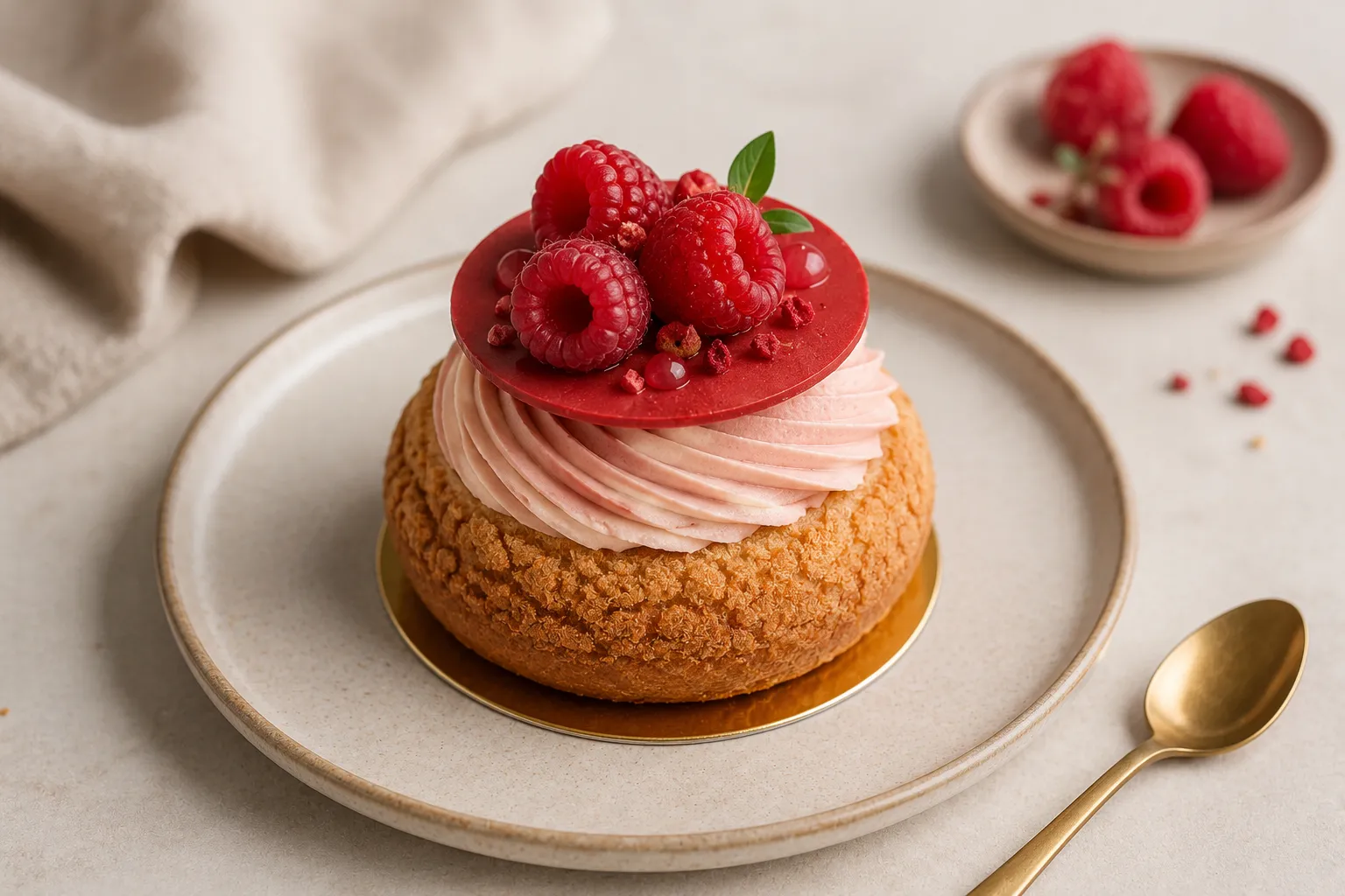 Raspberry Choux