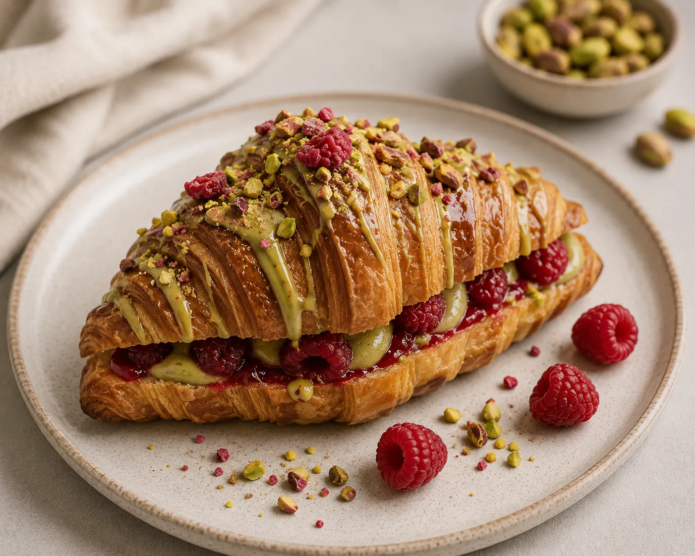 Pistachio & Raspberry